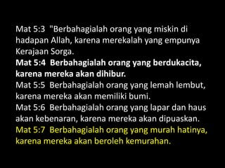 Murah hati itu indah | PPTX