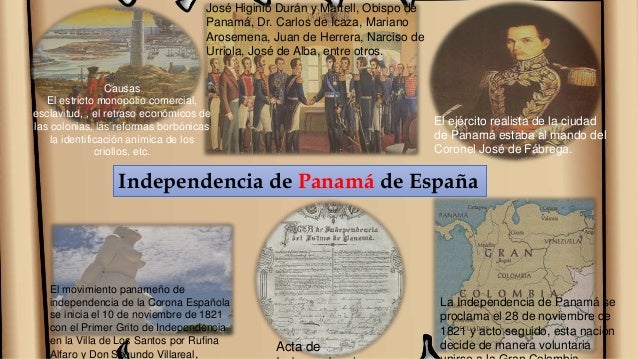 Mural de independencia de panama de españa