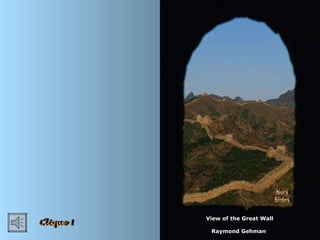 View of the Great Wall Raymond Gehman Nura Slides Clique ! 