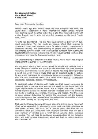 Muda Letters Mura muri muda | PDF
