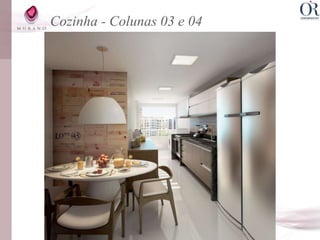 Cozinha - Colunas 03 e 04
 