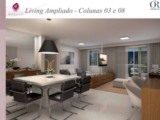 Living Ampliado - Colunas 03 e 08
 