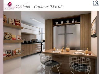 Cozinha - Colunas 03 e 08
 