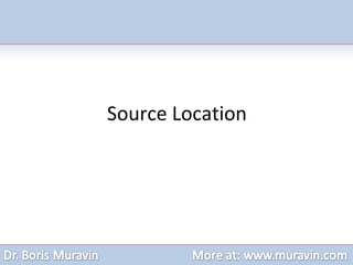 Source Location
 