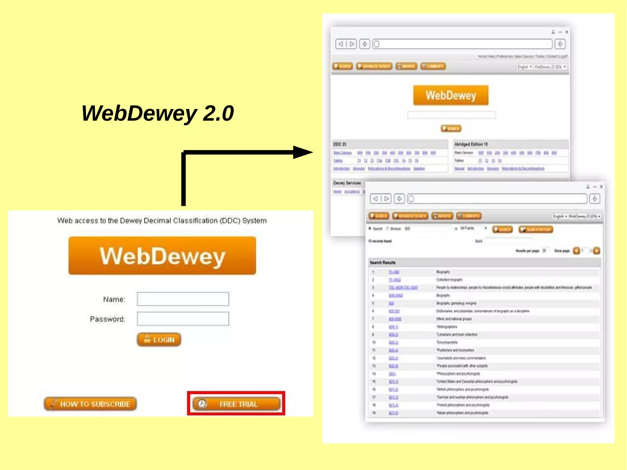 WebDewey 2.0
 