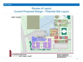 Review of Layout
Current Proposed Design – Potential Site Layout
DCPS | OCOO
17
 