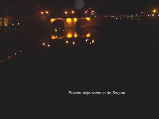 Puente viejo sobre el río Segura
 