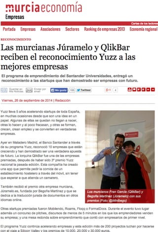 Murcia Economía 26 septiembre 2014