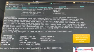 Feeders Pricers
which are directly
feeding Murex
Pricers
 