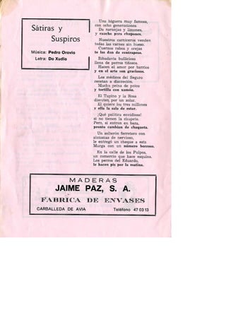 Murga los bragianos carnaval 1981