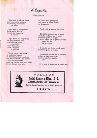 Murga los bragianos carnaval 1981