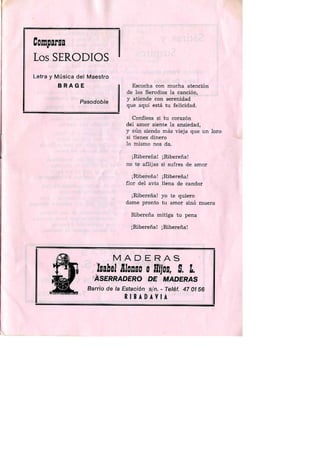 Murga los bragianos carnaval 1981