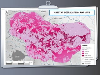 HABITAT DEGRADATION MAP 2018
 