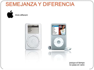 SEMEJANZA Y DIFERENCIA
 
