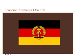 Reacción Alemania Oriental 