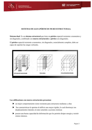 Diseño de muros de corte enfocado al diseño de hormigones. | DOCX