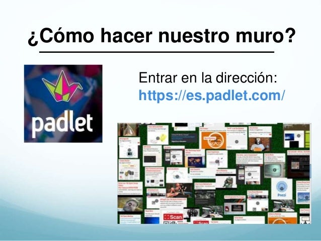 Resultado de imagen para como crear un muro en  padlet