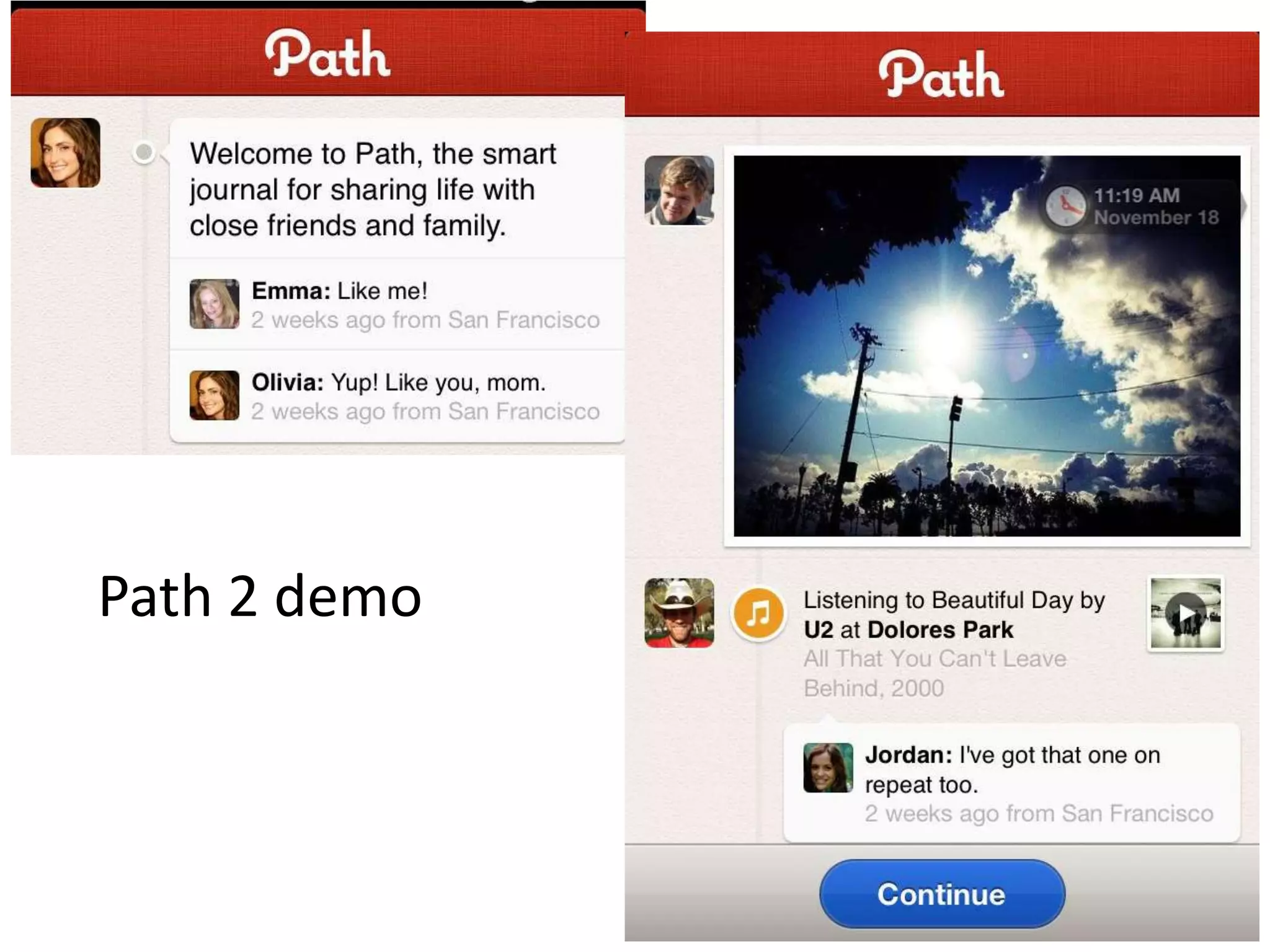 Path 2 demo
 
