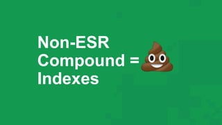 Non-ESR
Compound =
Indexes
 