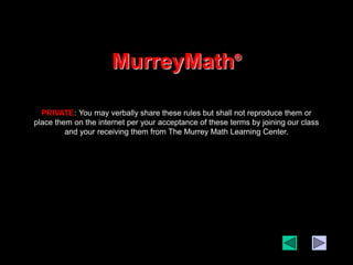 murray Math- slide 3-tradingabfwgegefgeg | PPT