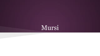 Mursi

 