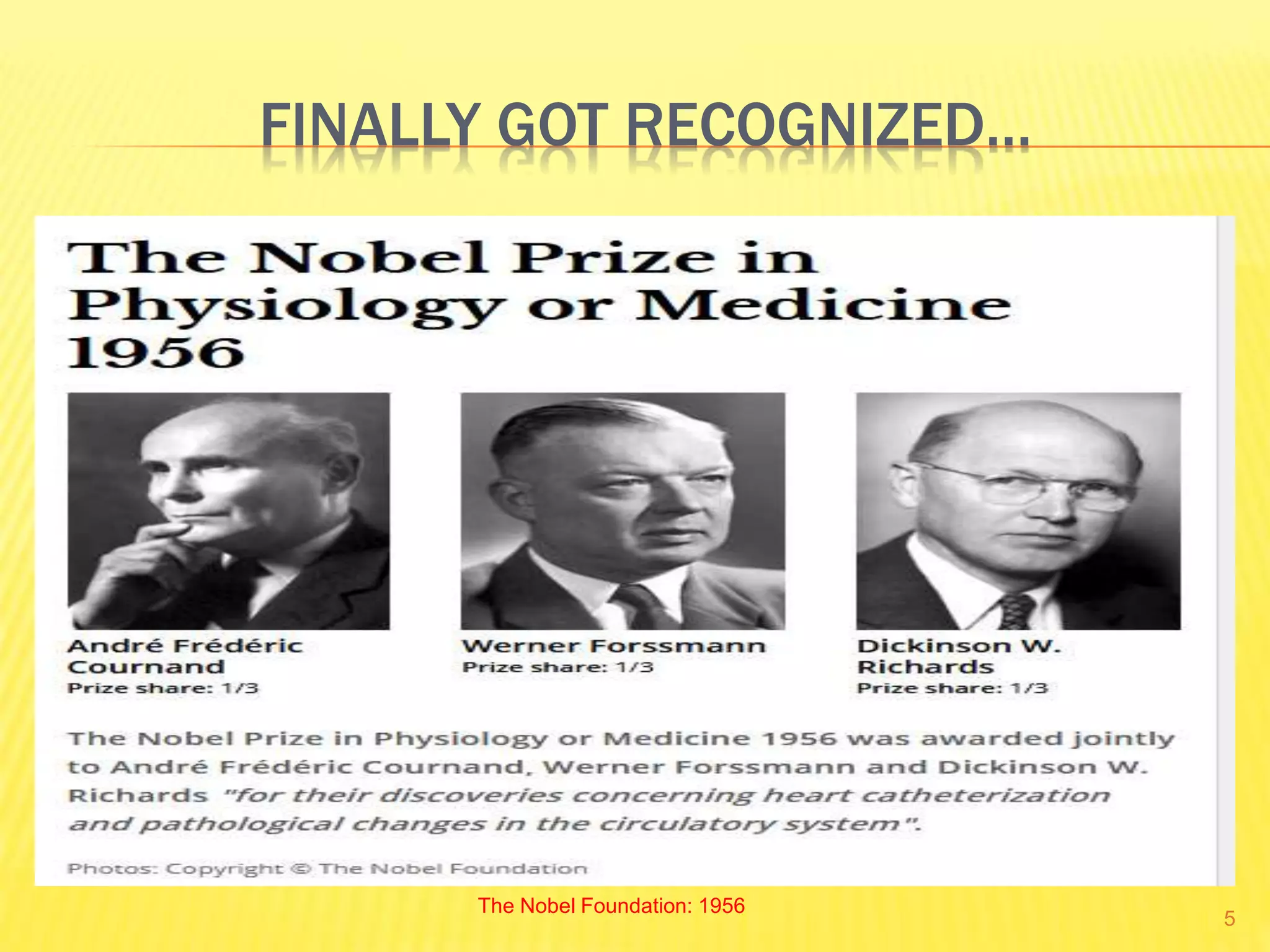 FINALLY GOT RECOGNIZED…
The Nobel Foundation: 1956
5
 
