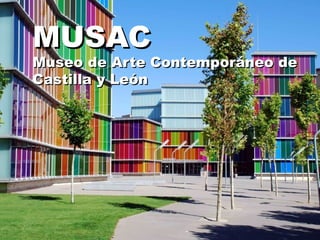 MUSAC
Museo de Arte Contemporáneo de
Castilla y León
 