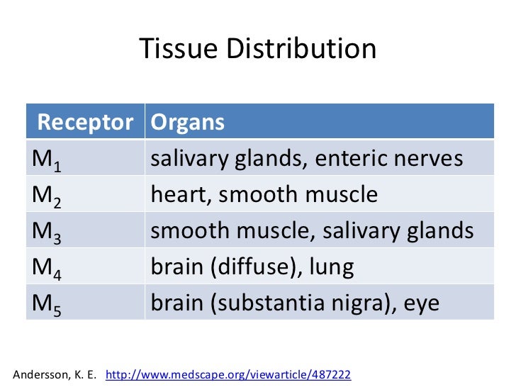 muscarinic agonists and antagonists muscarinic agonist