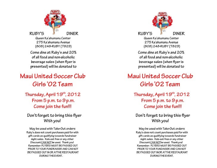 united soccer club girls 02 team fundraiser flyer club fundrasier flyers