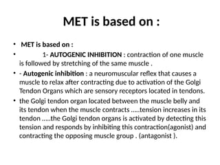 Muscle energy techniques reciprocal inhibition and autonomic inhibition ...