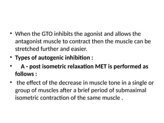 Muscle energy techniques reciprocal inhibition and autonomic inhibition ...