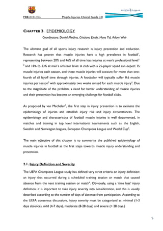 Muscle injuries clinical guide 3.0 | PDF