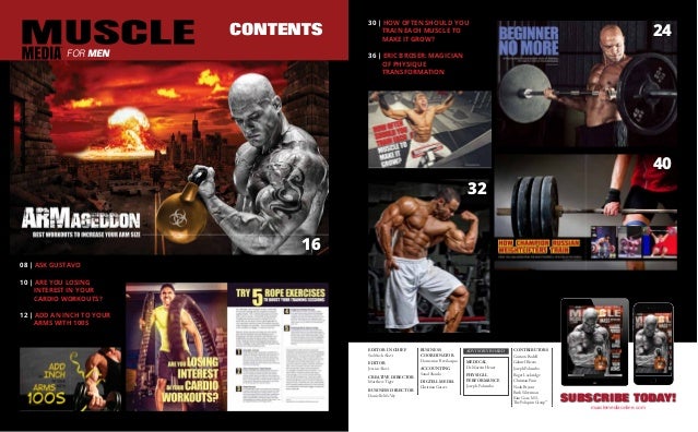 Muscle Media Magazine January 2016 Edition Armageddon