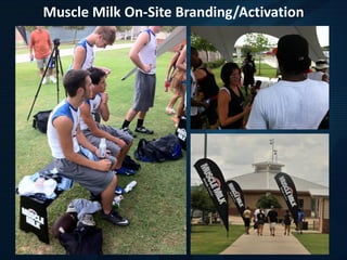 Muscle Milk On-Site Branding/Activation
 