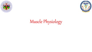 Muscle Physiology
 