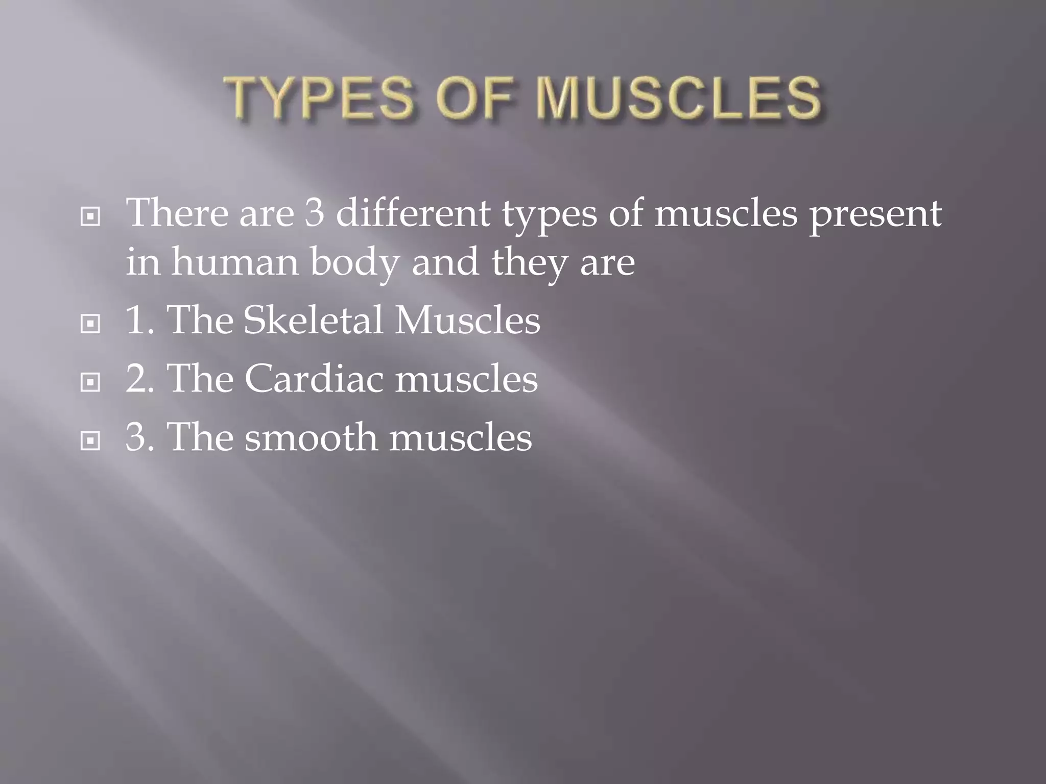 Structure and histology of different types of muscles | PPTX