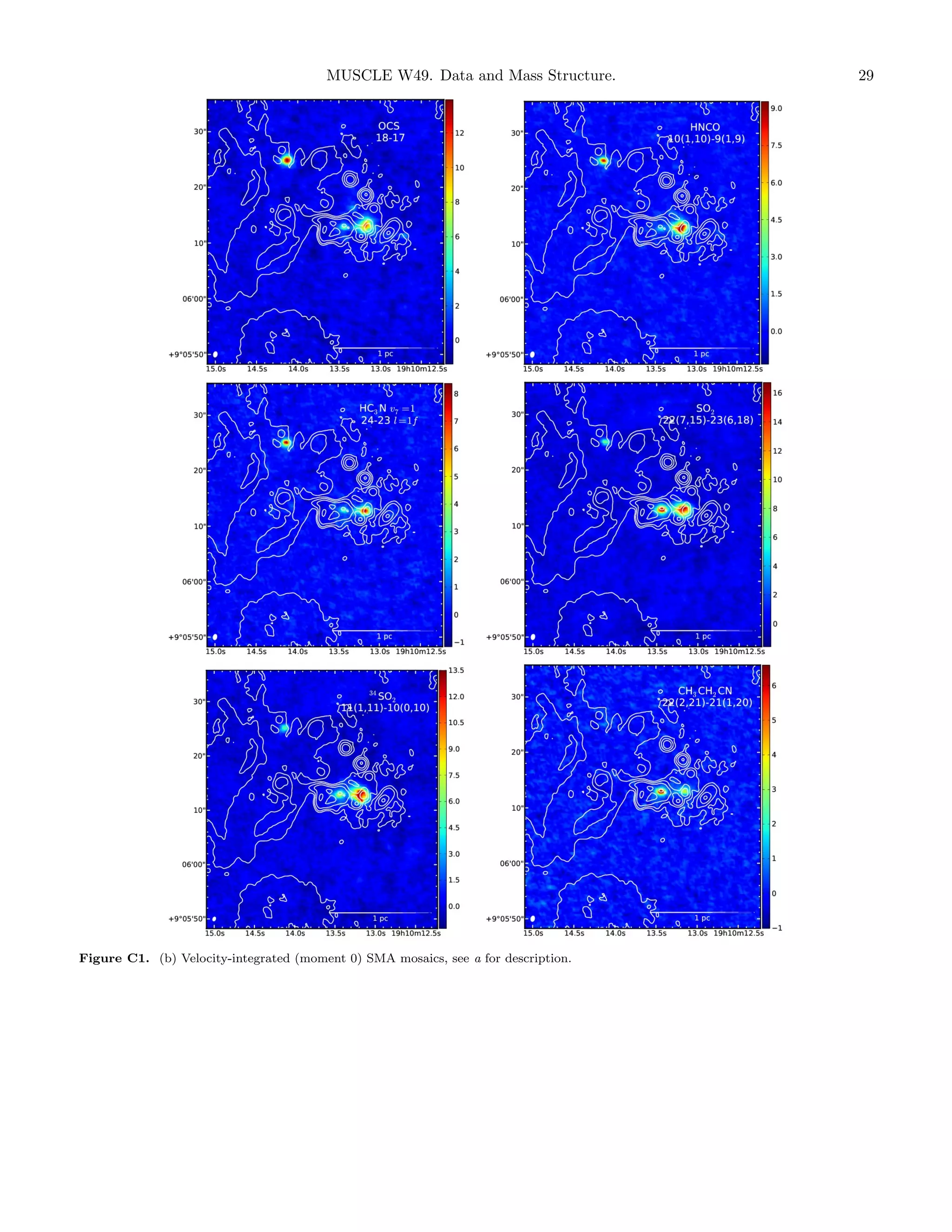 MUSCLE W49. Data and Mass Structure.

Figure C1. (b) Velocity-integrated (moment 0) SMA mosaics, see a for description.

29

 