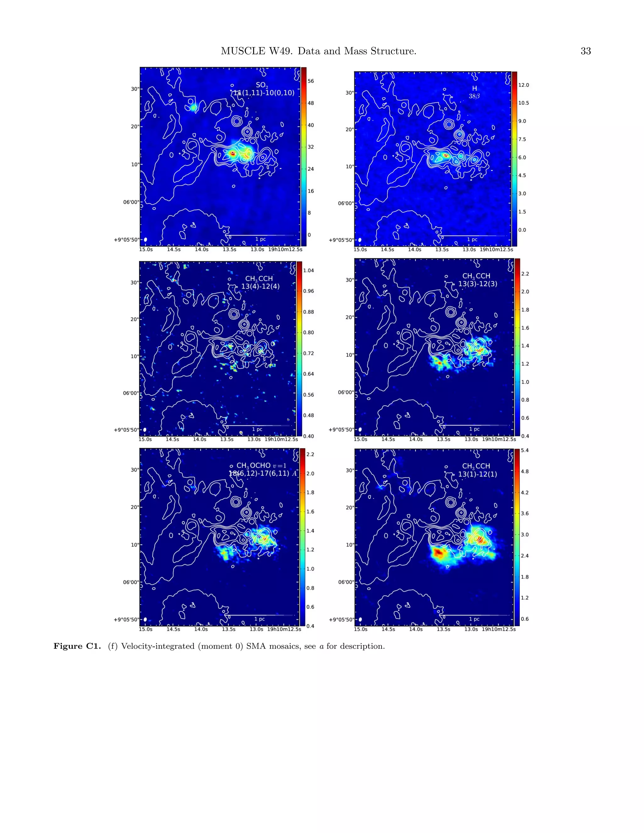 MUSCLE W49. Data and Mass Structure.

Figure C1. (f) Velocity-integrated (moment 0) SMA mosaics, see a for description.

33

 