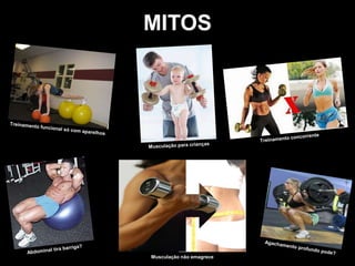 MITOS




Musculação não emagrece
 