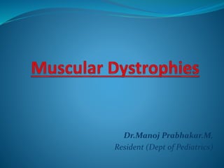 Dr.Manoj Prabhakar.M,
Resident (Dept of Pediatrics)
 