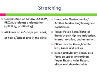 Prom Stretch R Hemi Muscular Dystrophy & its Types. Neurophysicaltherapy & Rehabilitation | PDF