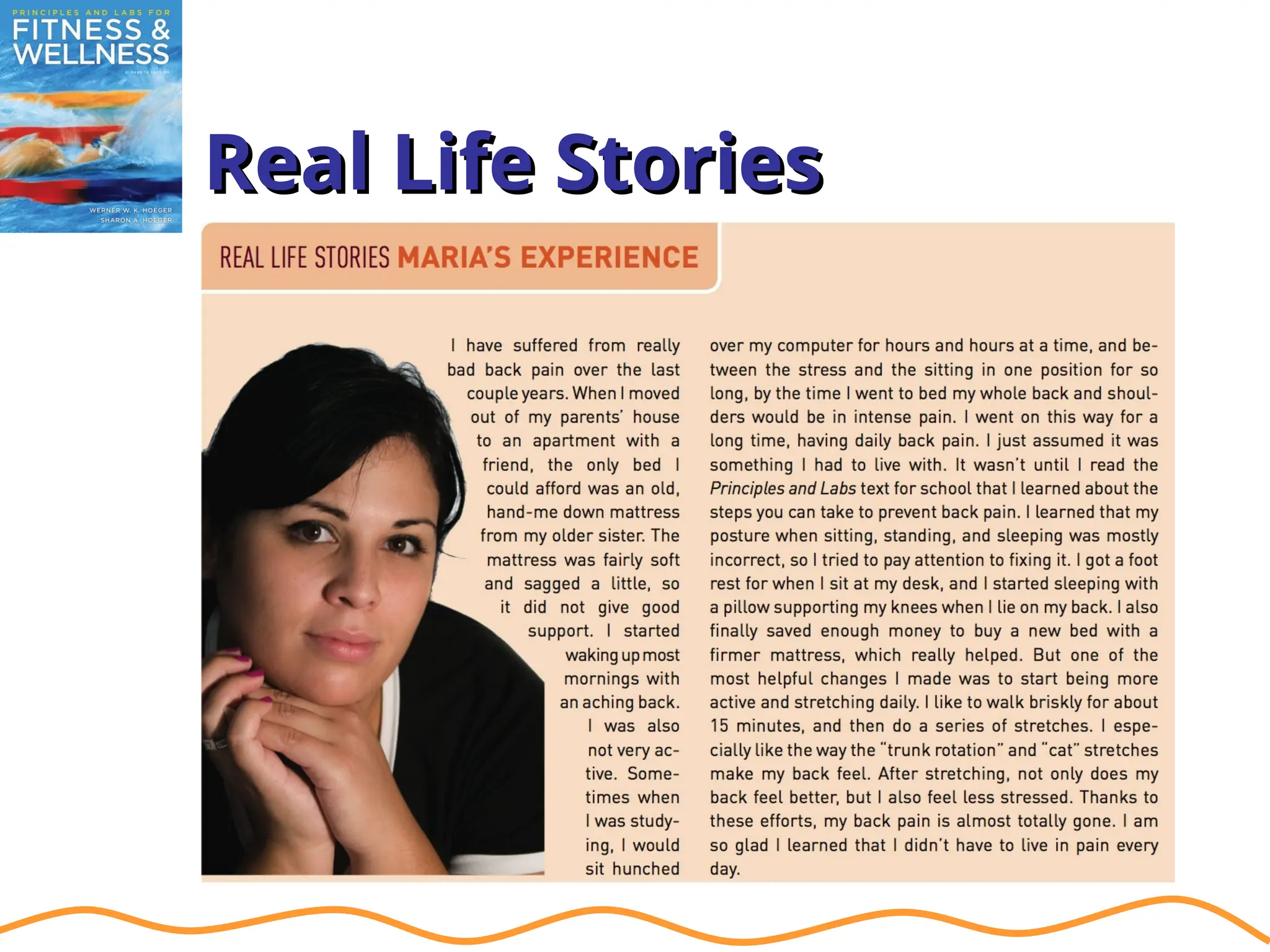 Real Life Stories
Real Life Stories
 