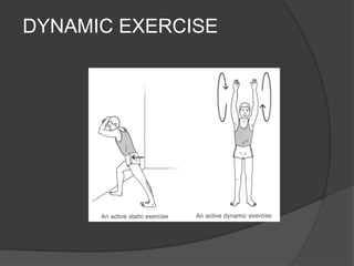 DYNAMIC EXERCISE
 