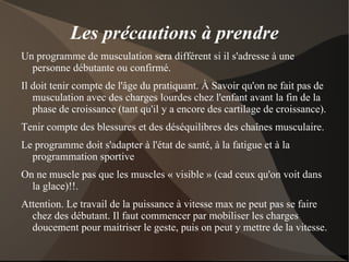 Dans la plupart des sports,  il faut être au top dans au moins deux capacités.  Les rapports entre la force, la vitesse et l’endurance déterminent l’importance des qualités sportives et physiques.  Force Vitesse Endurance 