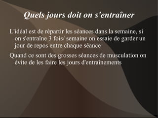 Comme l'illustre la figure,  la force produite est inversement proportionnelle à la vitesse de raccourcissement des fibres musculaires : c'est la classique  courbe force vitesse 