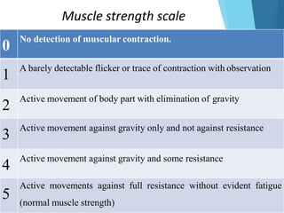 Musculoskeletal assessment | PPTX