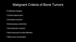 Imaging of benign bone tumors | PPTX
