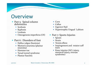 Sports Injuries | PDF