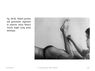 11/14/2019 K. Soundararajan, MPT, SRIHER 136
 