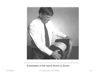 11/14/2019 K. Soundararajan, MPT, SRIHER 207
 